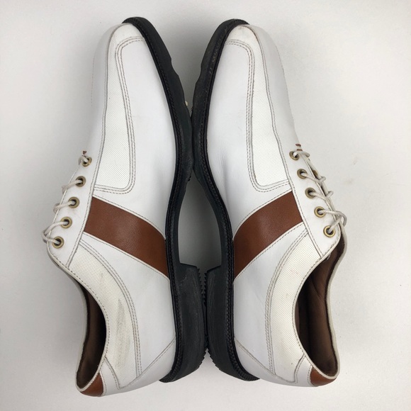 FootJoy FJ Icon Men's Leather Golf Shoes Size 9 - Picture 5 of 8